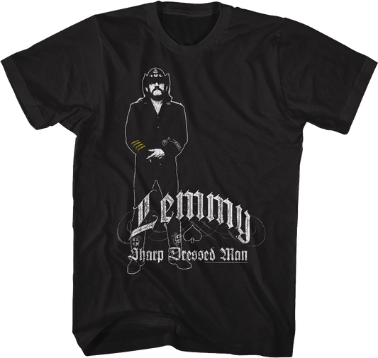 Sharp Dressed Man Lemmy T-Shirt