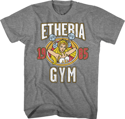 She-Ra Etheria Gym Masters of the Universe T-Shirt