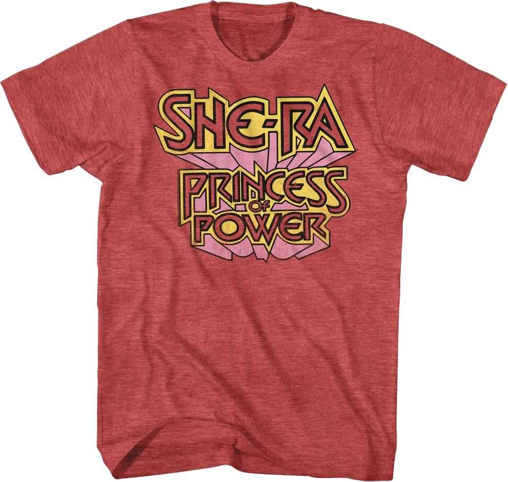 She-Ra Princess of Power Logo Masters of the Universe T-Shirt