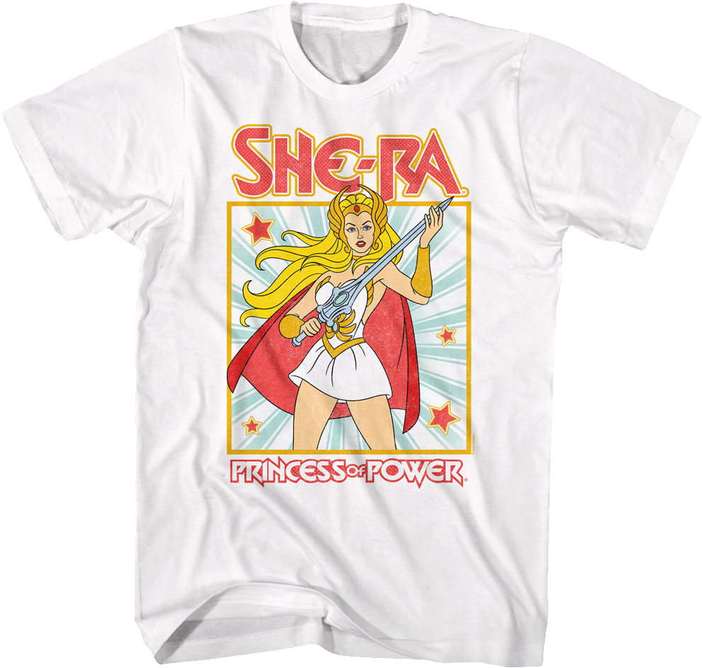 She-Ra Princess of Power Pose Masters of the Universe T-Shirt