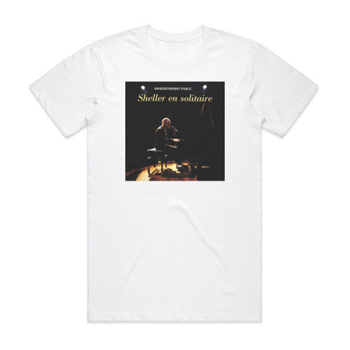 William Sheller Sheller En Solitaire 1 Album Cover T-Shirt White