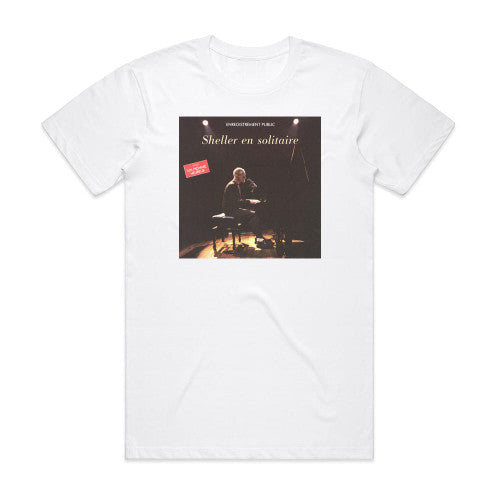 William Sheller Sheller En Solitaire Album Cover T-Shirt White