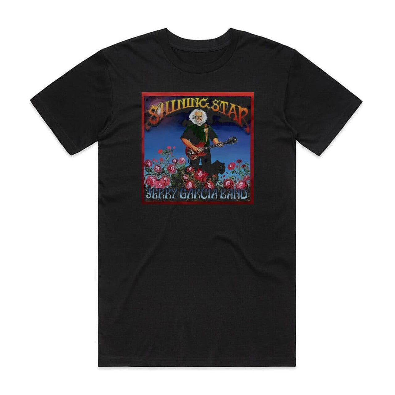 Jerry Garcia Band Shining Star T-Shirt Black