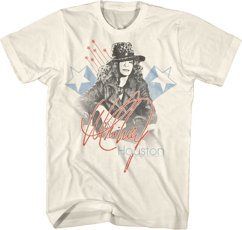 Shooting Stars Whitney Houston T-Shirt