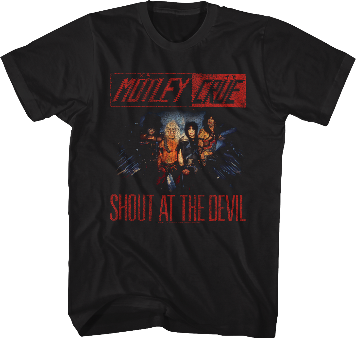 Shout At The Devil Photo Motley Crue T-Shirt