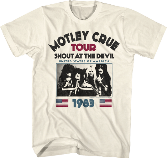 Shout At The Devil Tour Motley Crue T-Shirt