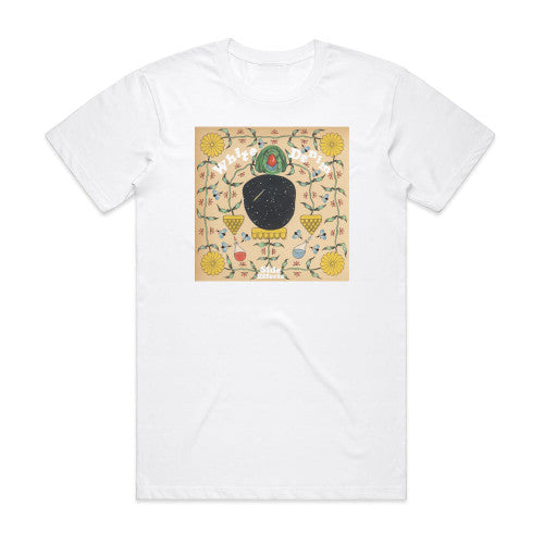 White Denim Side Effects Album Cover T-Shirt White