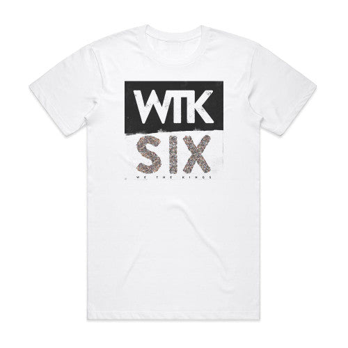 We the Kings Six Album Cover T-Shirt White