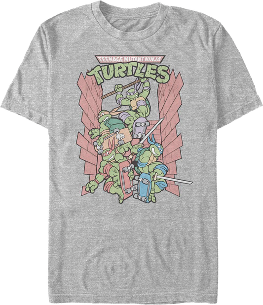 Skateboards Teenage Mutant Ninja Turtles T-Shirt