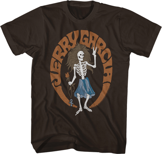 Skeleton Jerry Garcia T-Shirt