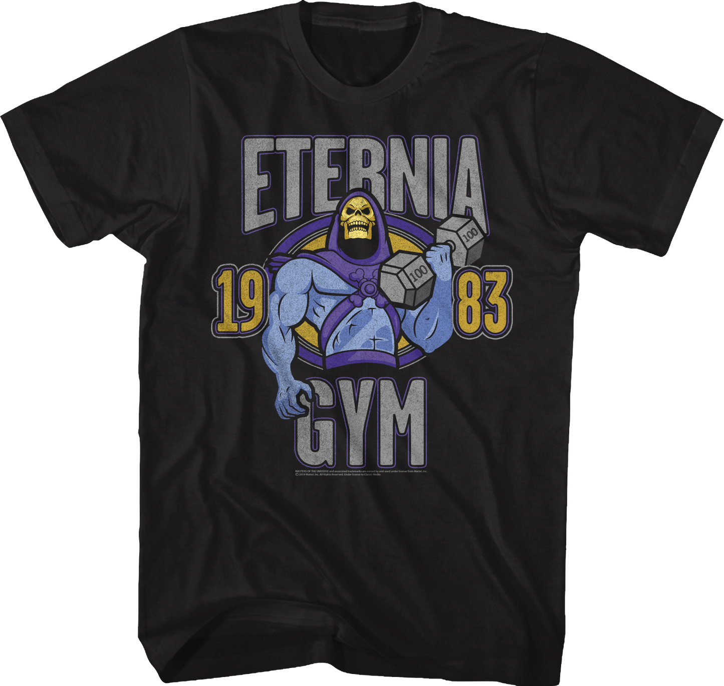 Skeletor Eternia Gym Masters of the Universe T-Shirt