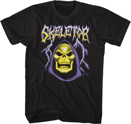 Skeletor Lightning Bolts Masters of the Universe T-Shirt