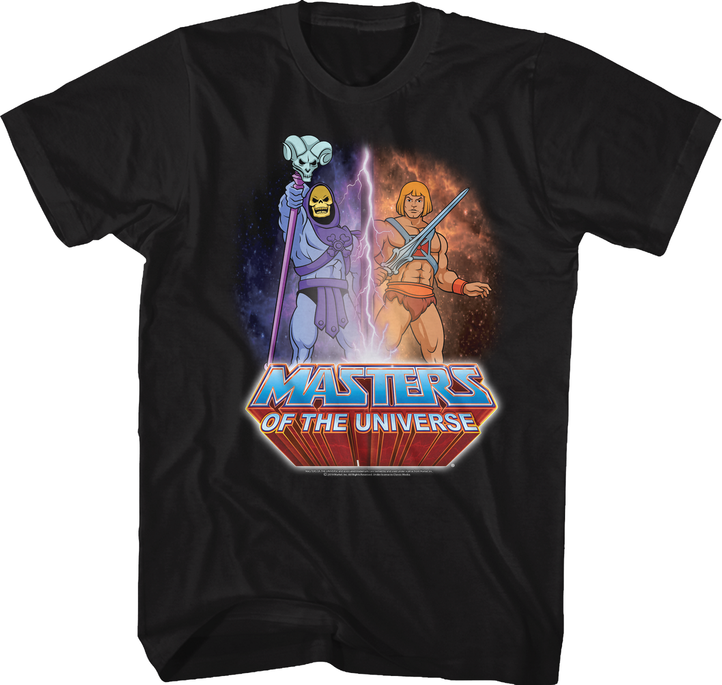 Skeletor vs He-Man Masters of the Universe T-Shirt