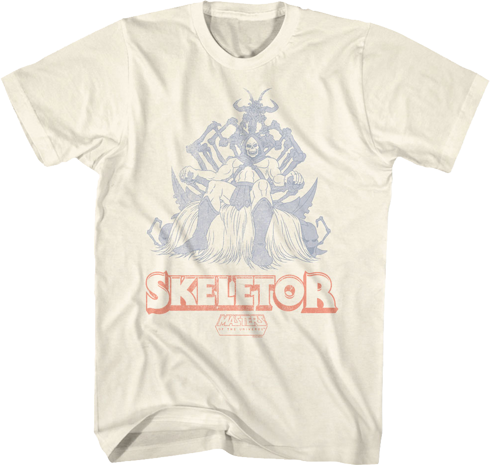 Skeletor's Throne Masters of the Universe T-Shirt