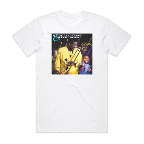 Wayne Henderson Sketches Of Life Album Cover T-Shirt White