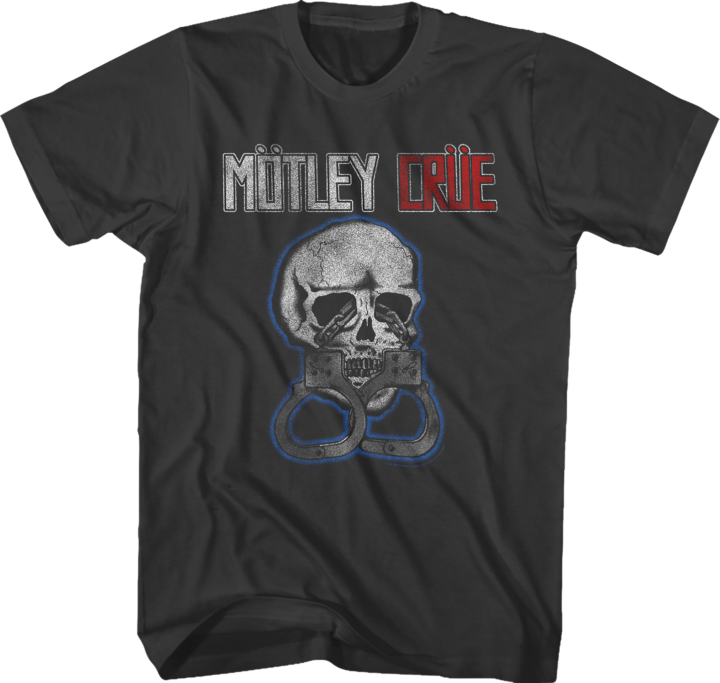 Skull And Handcuffs Motley Crue T-Shirt