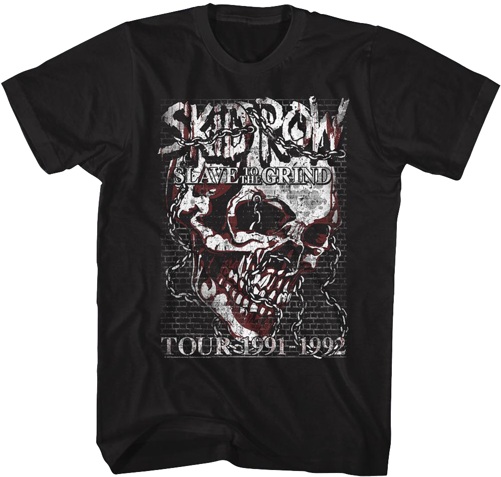 Slave To The Grind Skid Row T-Shirt