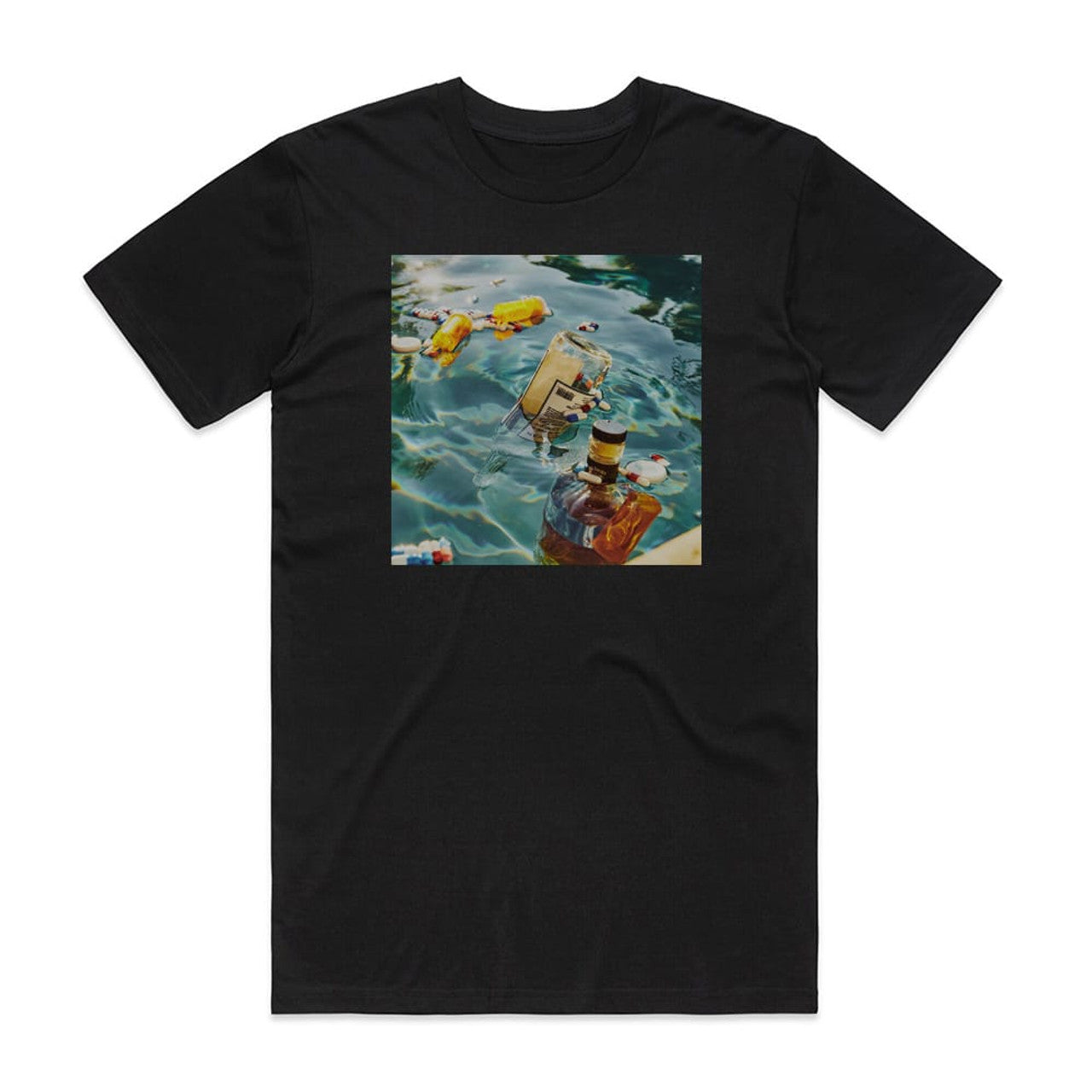 Miley Cyrus Slide Away T-Shirt Black