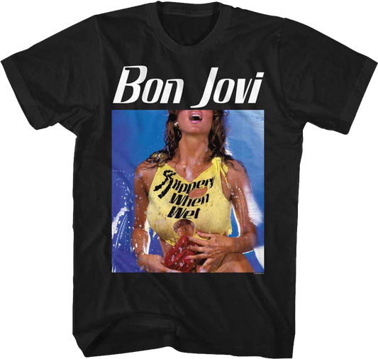 Slippery When Wet Bon Jovi Shirt