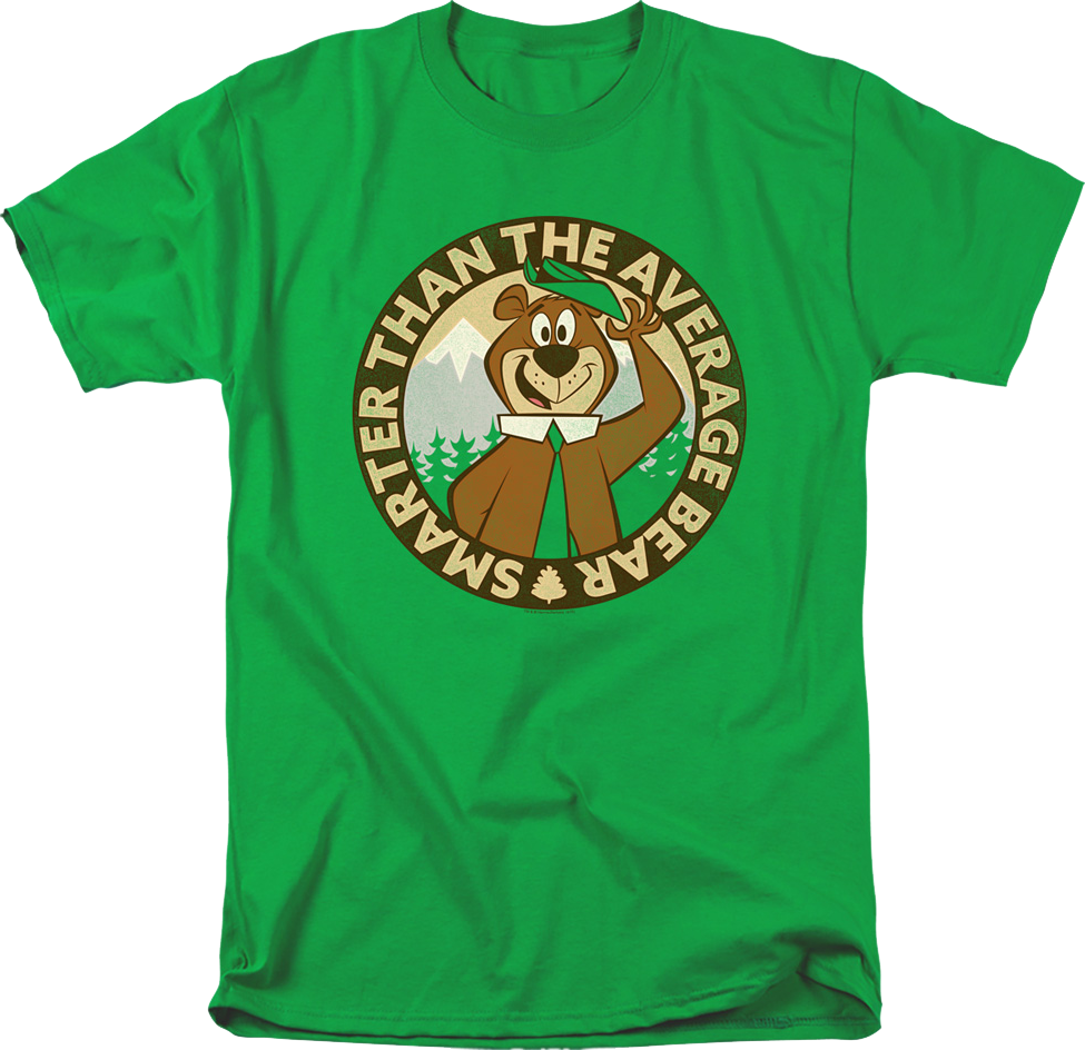 Smarter Than The Average Bear Yogi Bear T-Shirt