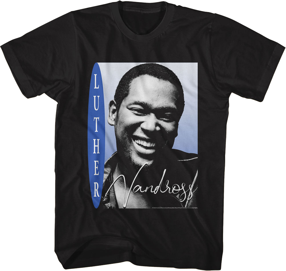 Smile Luther Vandross T-Shirt