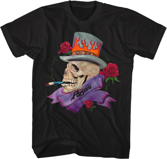 Smoking Skull Poison T-Shirt