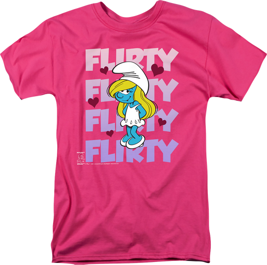 Smurfette Flirty Smurfs T-Shirt