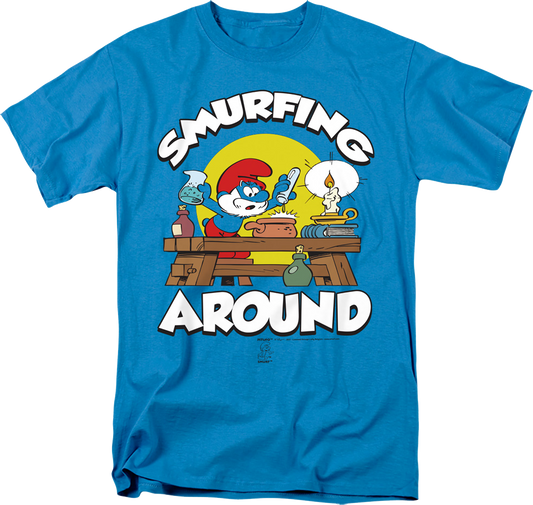 Smurfing Around Smurfs T-Shirt