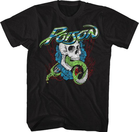 Snake and Skull Poison T-Shirt