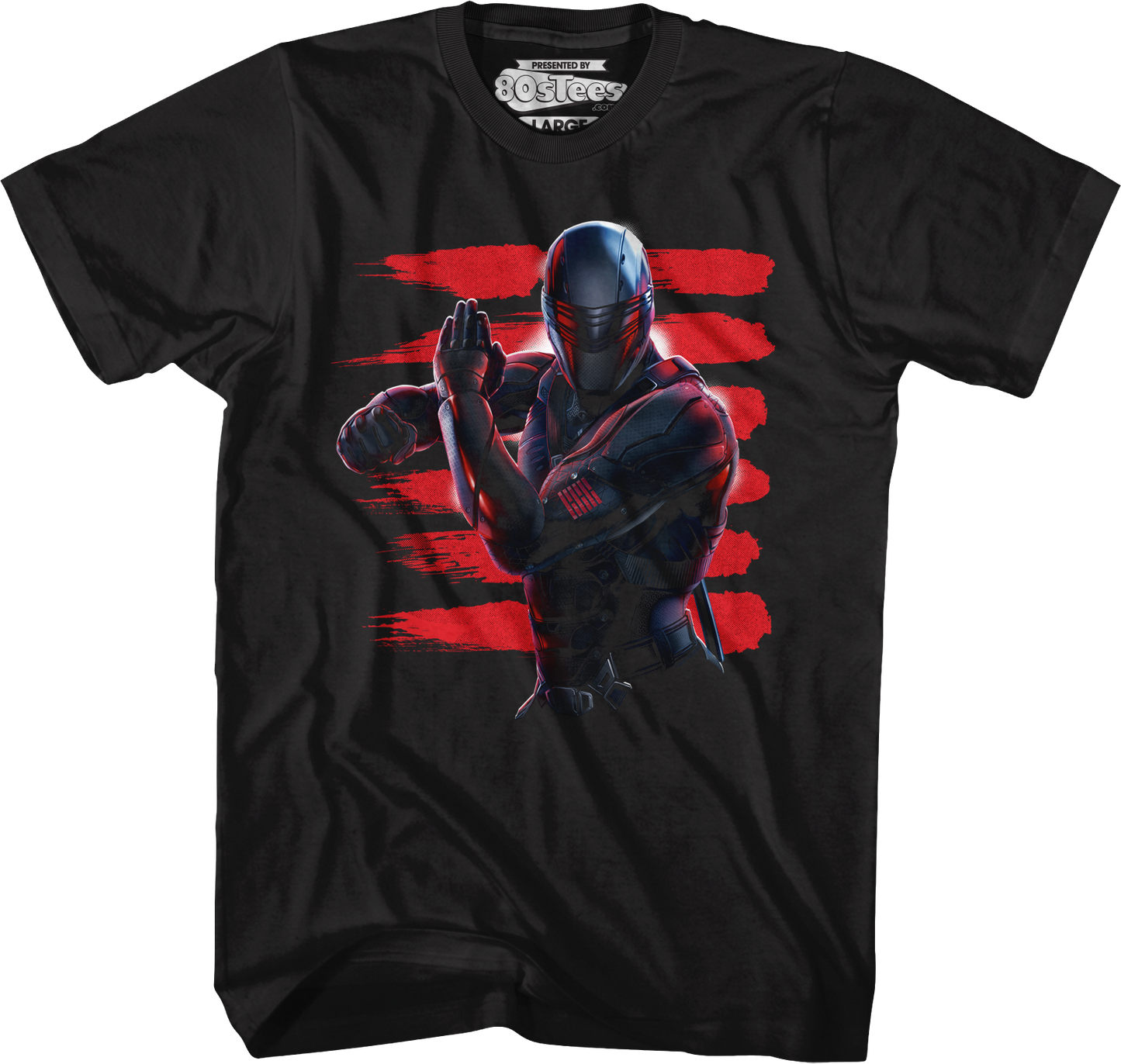 Snake Eyes Action Pose GI Joe T-Shirt