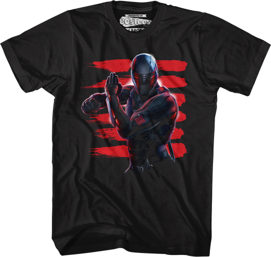 Snake Eyes Action Pose GI Joe T-Shirt