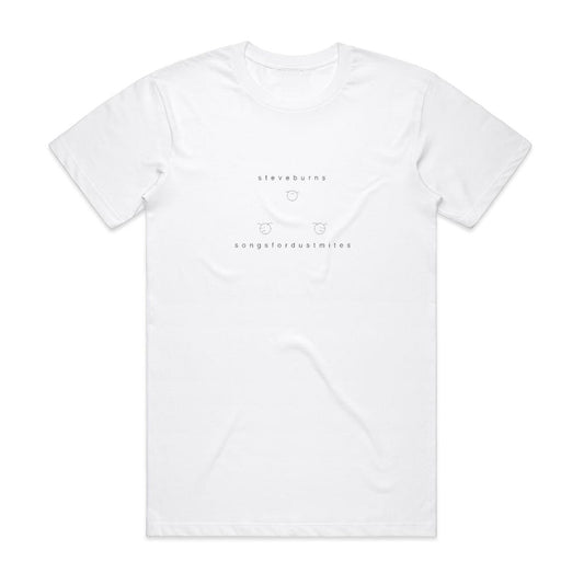 Steve Burns Songs For Dustmites T-Shirt White