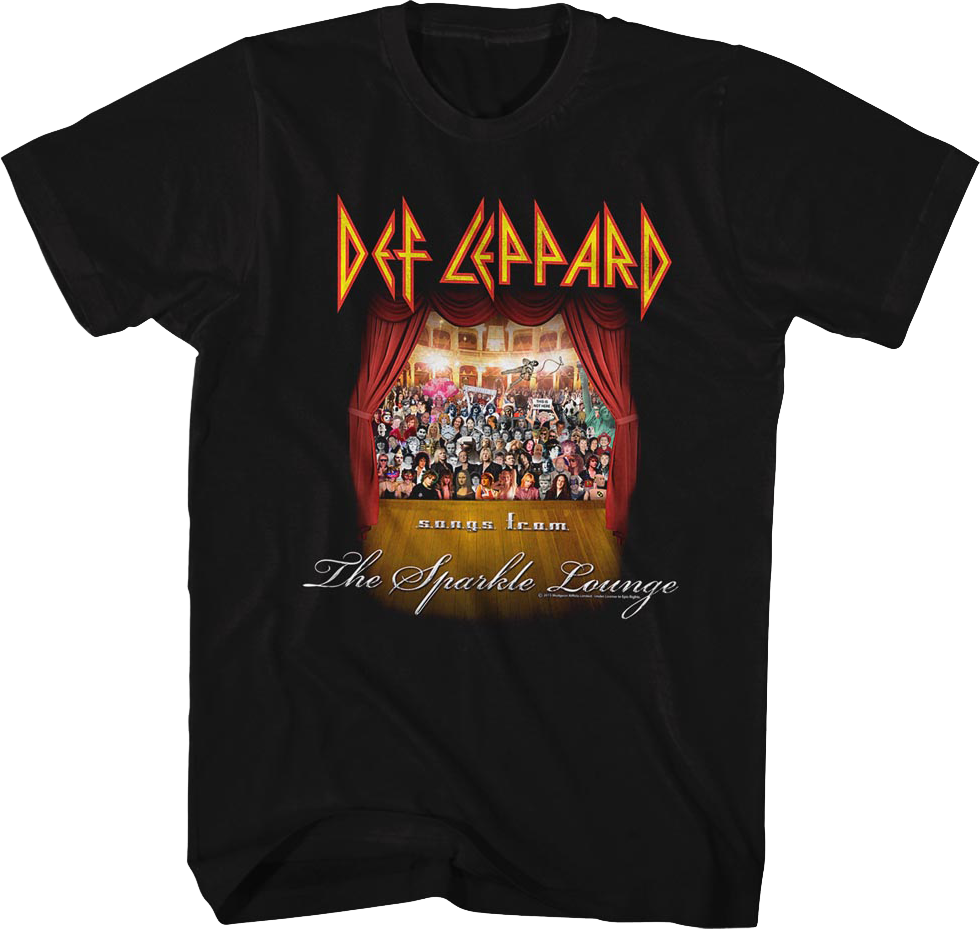 Songs From The Sparkle Lounge Def Leppard T-Shirt