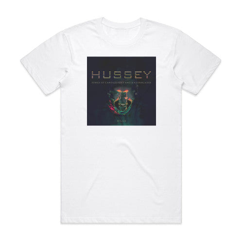 Wayne Hussey Songs Of Candlelight And Razorblades Album Cover T-Shirt White