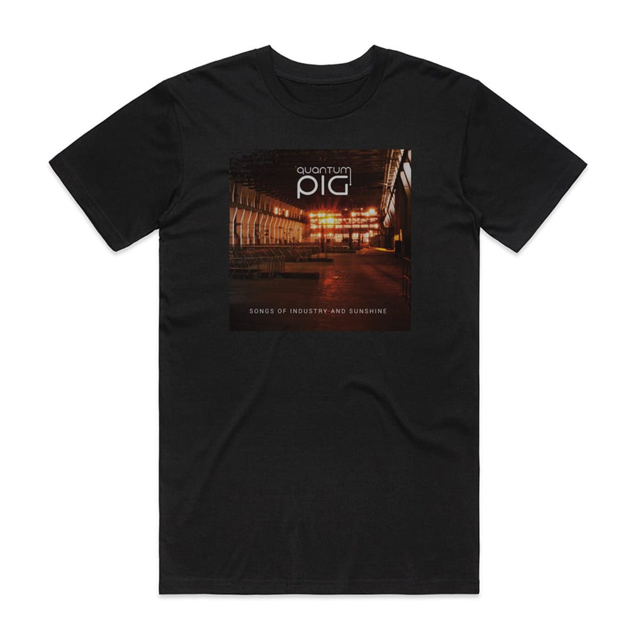 Quantum Pig Songs Of Industry And Sunshine T-Shirt Black