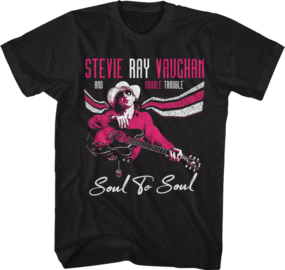 Soul To Soul Stevie Ray Vaughan And Double Trouble T-Shirt