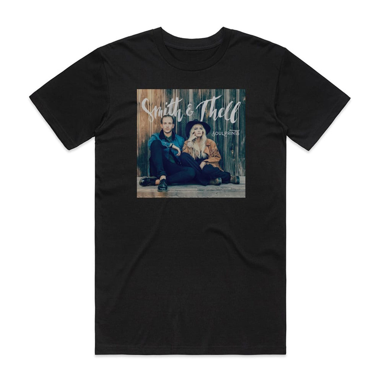 Smith and Thell Soulprints T-Shirt Black