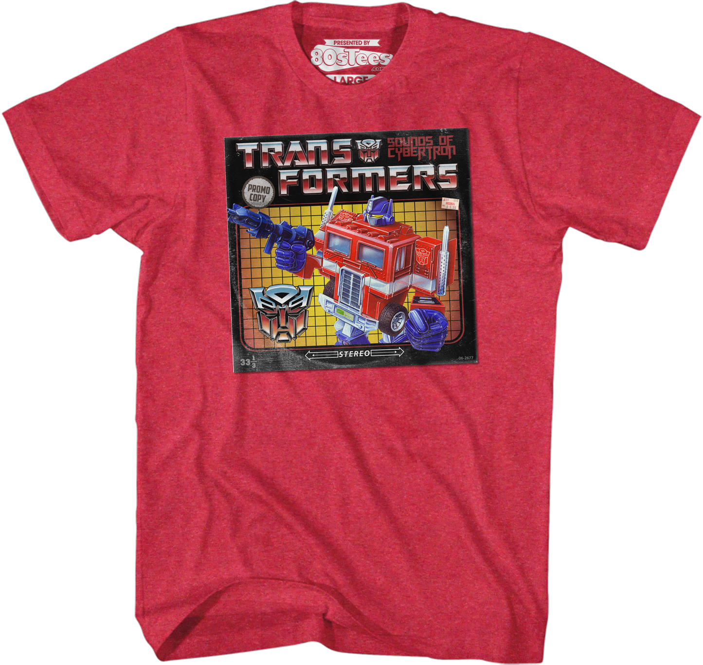 Sounds of Cybertron Transformers T-Shirt