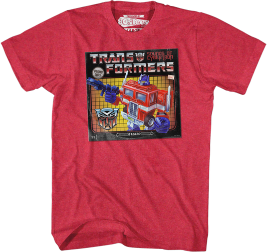 Sounds of Cybertron Transformers T-Shirt