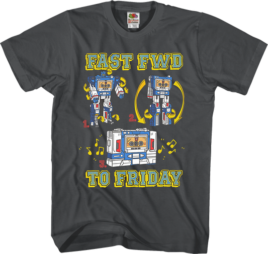 Soundwave Fast Fwd To Friday Transformers T-Shirt