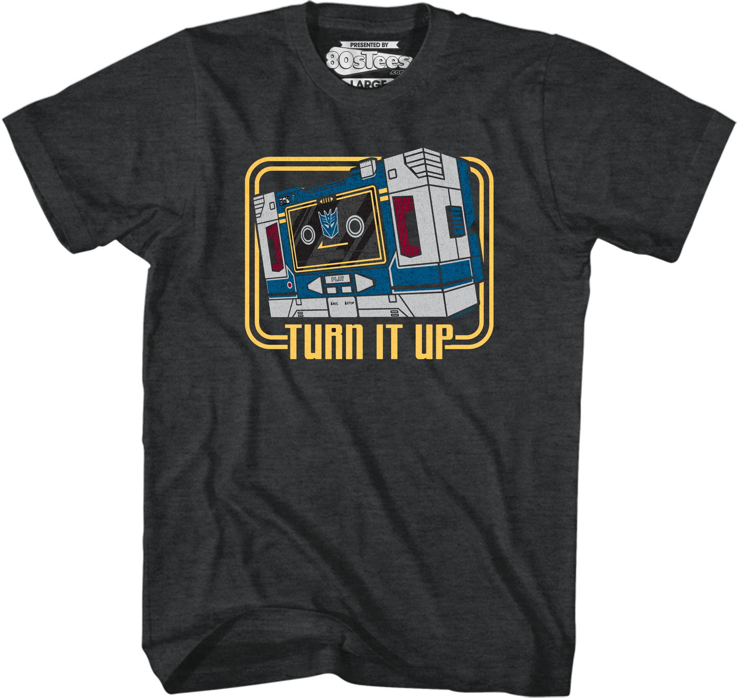 Soundwave Turn It Up Transformers T-Shirt