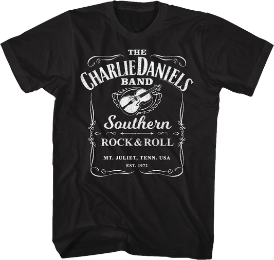 Southern Rock & Roll Charlie Daniels Band T-Shirt