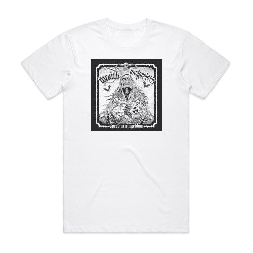 Wraith Speed Armageddon Album Cover T-Shirt White