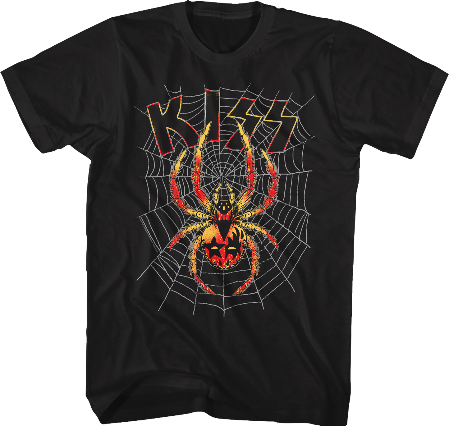 Spider Web KISS Shirt