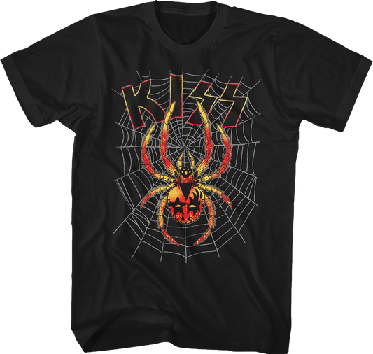 Spider Web KISS Shirt