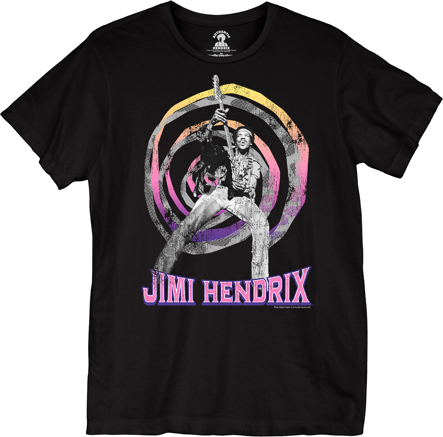 Spiraling Solo Jimi Hendrix T-Shirt