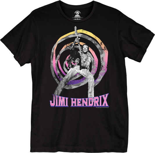 Spiraling Solo Jimi Hendrix T-Shirt