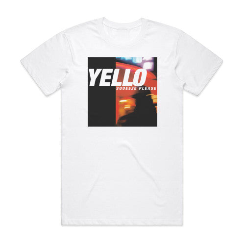 Yello Squeeze Please Album Cover T-Shirt White