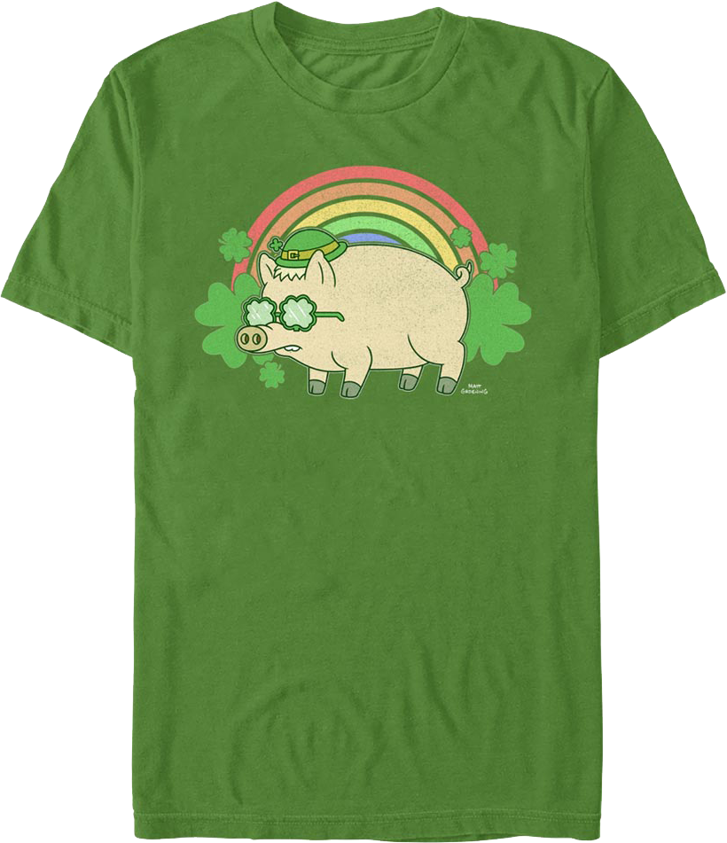 St. Plopper's Day Simpsons T-Shirt