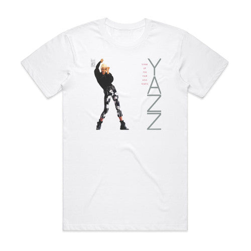 Yazz Stand Up For Your Love Rights Album Cover T-Shirt White